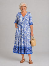 Wilhelmina™ Floral Garden Party Dress
