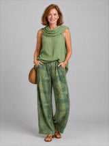 Delphia™ Sleeveless Top and Wide Leg Trouser Set