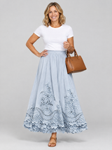 Ellie™ Boho Printed Skirt
