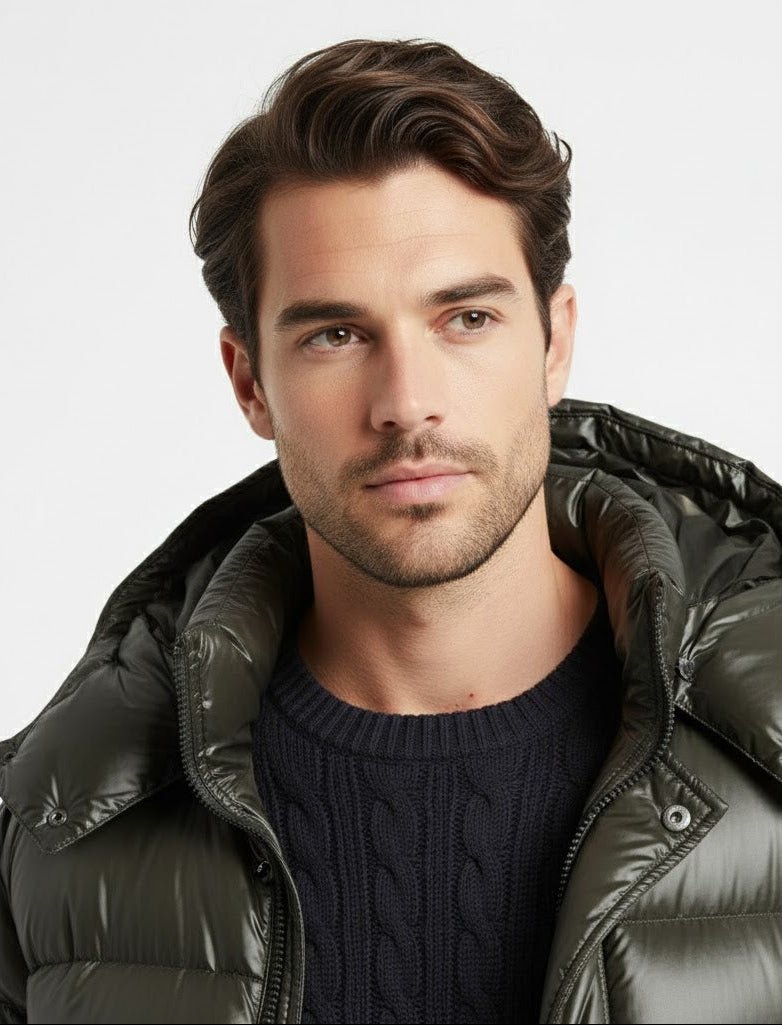 NIORMEN Puffer Jacket - Zwart | NIOR MEN