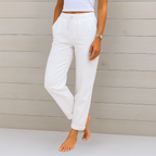 Adrianna™ Premium Linen Stretch Trousers