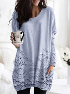 Lily™ Printed Cosy Sweater