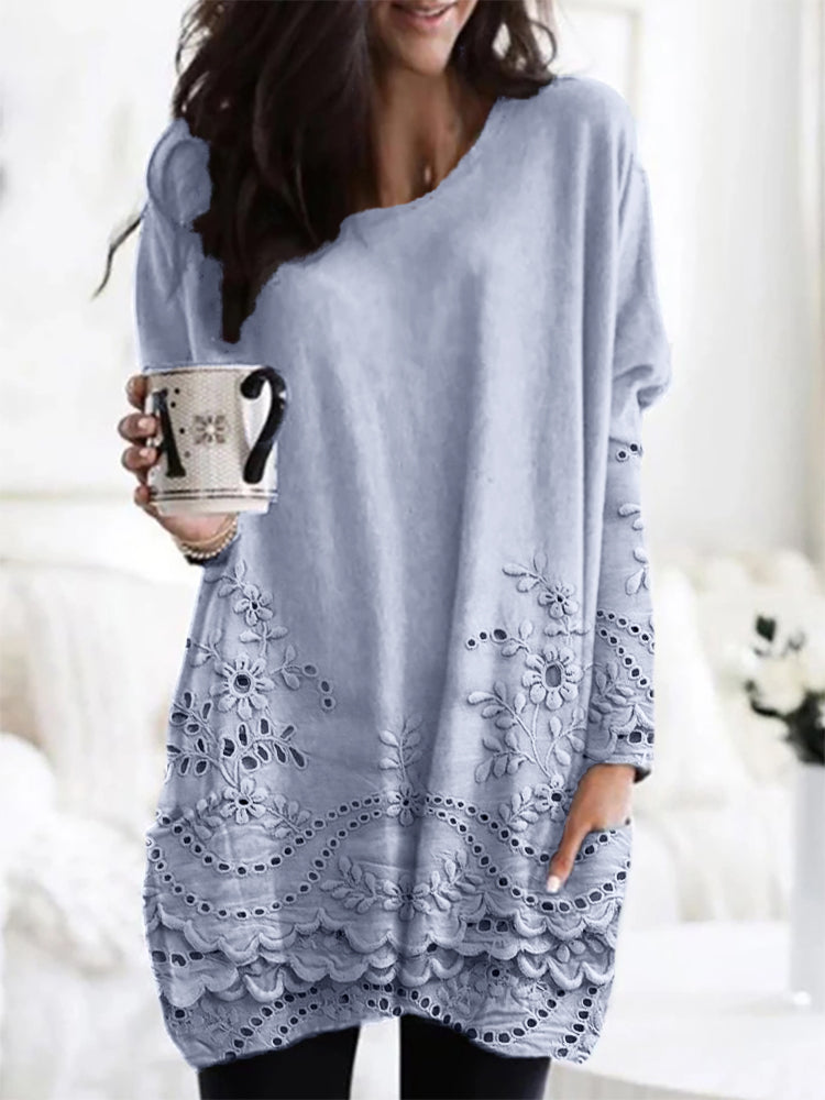 Lily™ Printed Cosy Sweater