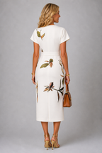 Iris™ Ivory Floral Dress