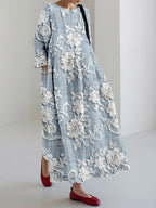 Avery™ Graceful Printed Dress
