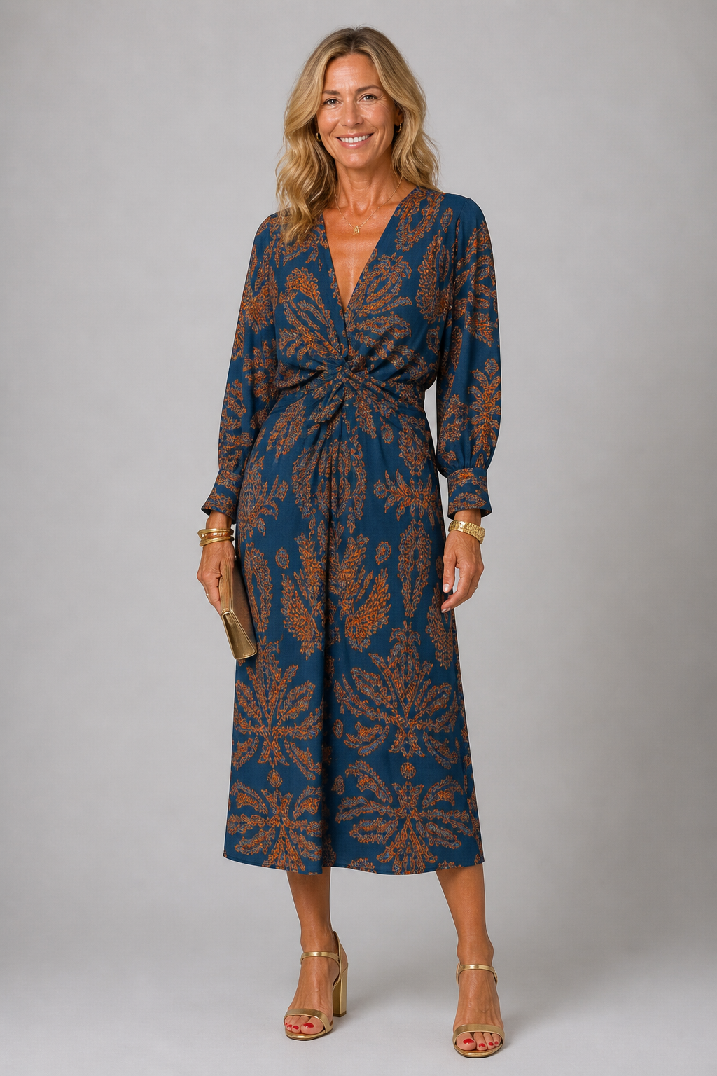 Delilah™ Midnight Blossom Dress