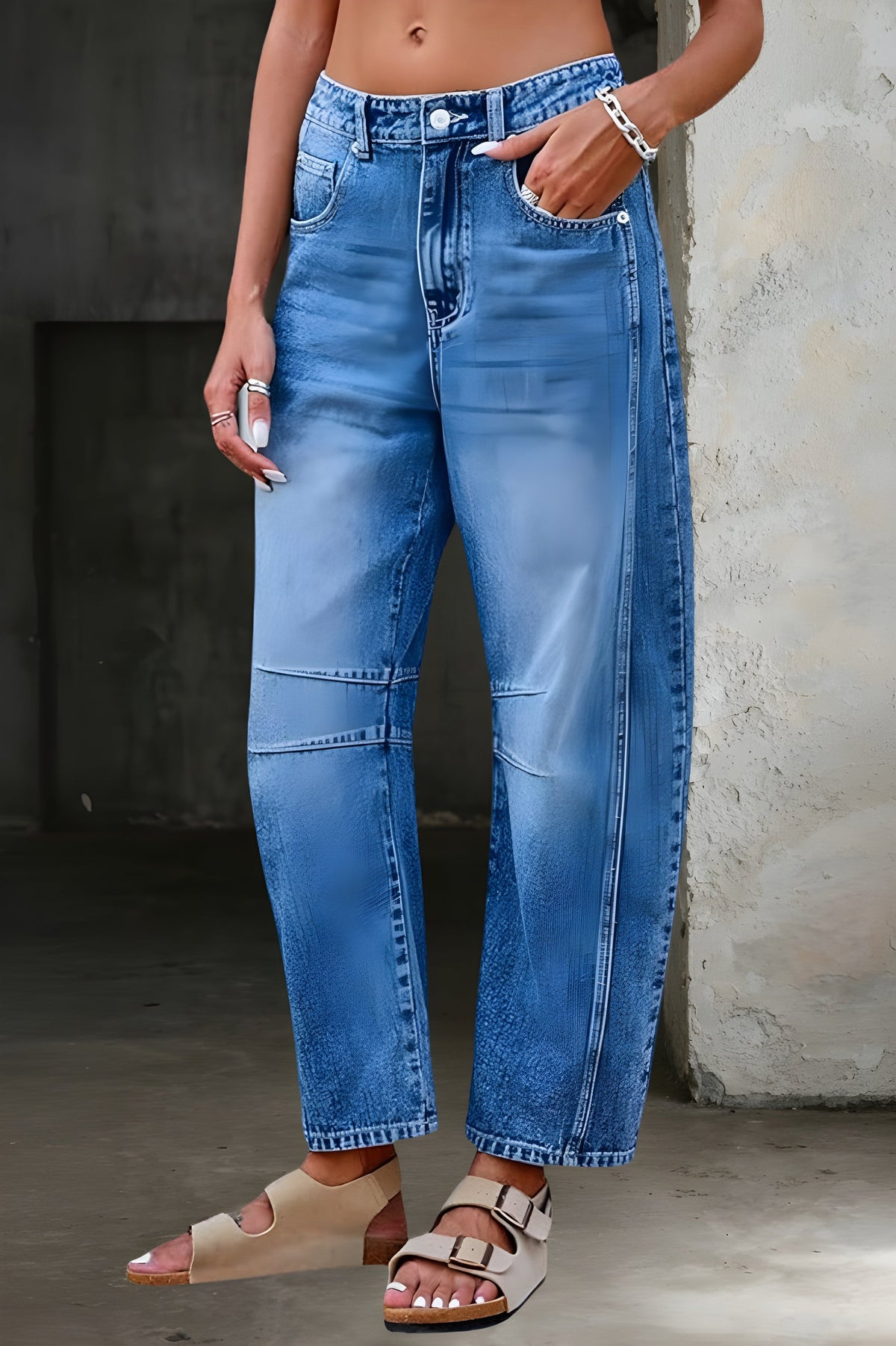 Sasha™ Flared Casual Jeans