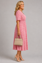 Francesca™ Elegant Midi Dress