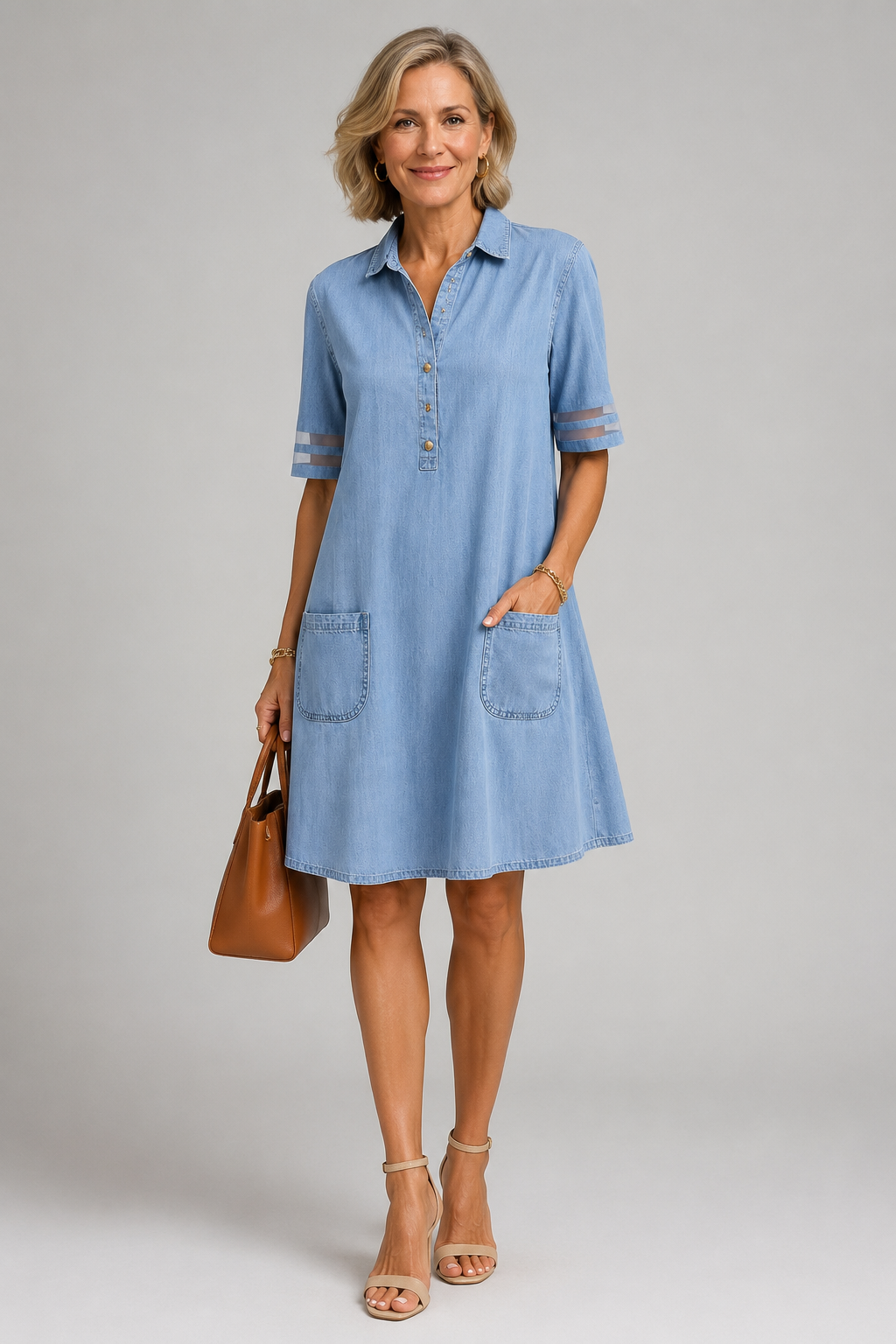 Brittany™ Denim Dress