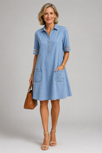 Brittany™ Denim Dress