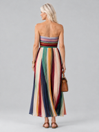 Iolanthe™ Rainbow Print Long Flowing Dress