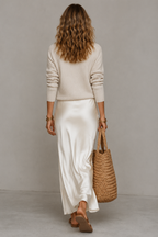 Elena™ Luxe Satin Gown