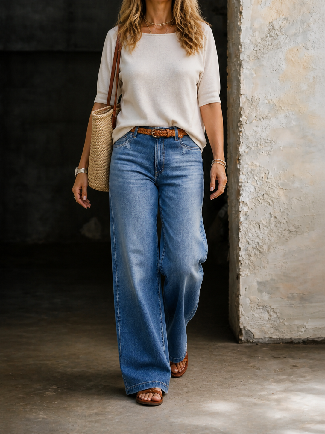 Amani™ Vintage High-Waisted Jeans