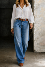 Amani™ Vintage High-Waisted Jeans