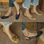 Brenna™ Orthopaedic Leather Buckle Sandals