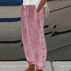Inaya™ Seabreeze Stripe Button Trousers