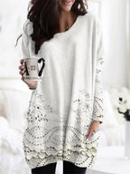 Lily™ Printed Cosy Sweater