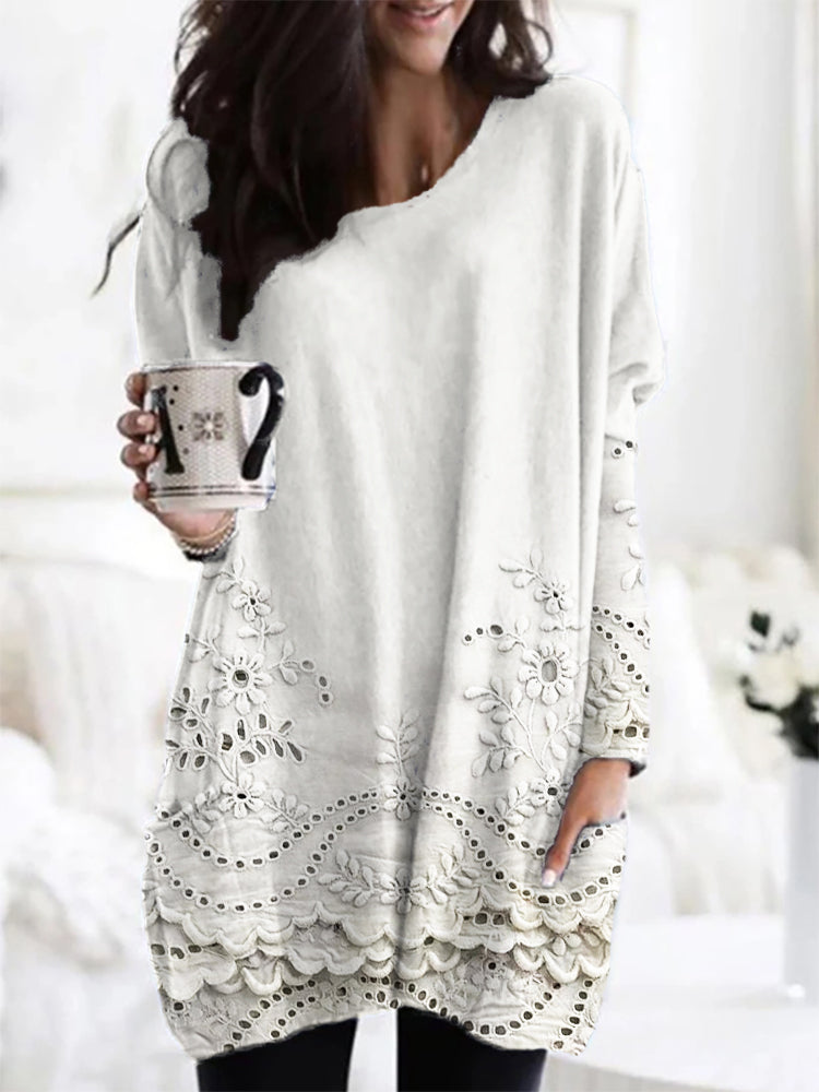 Lily™ Printed Cosy Sweater