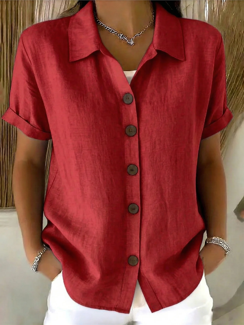 Thessaly shirt in Red