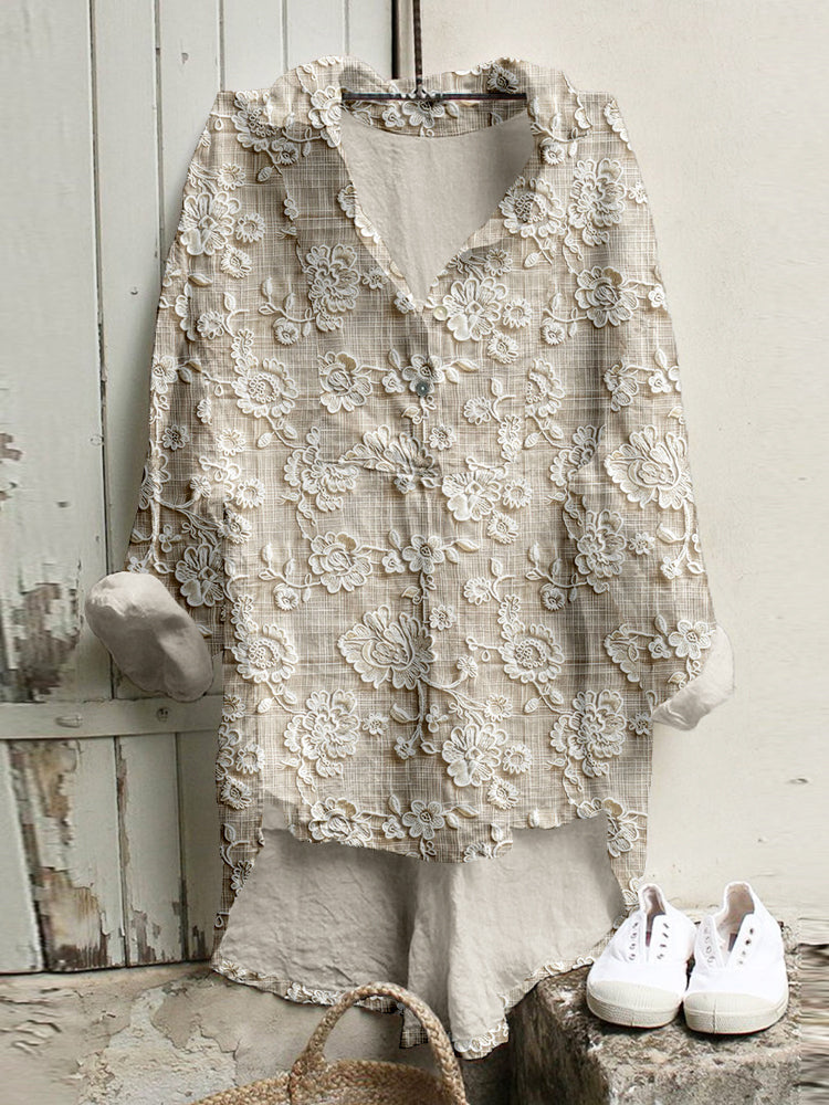 Elizabeth™ Effortless Printed Top