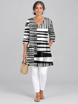 Sienna™ Long Blouse with V-Neck