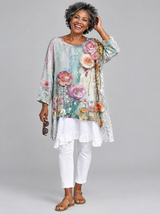 Chloe™ Artistic Print Blouse