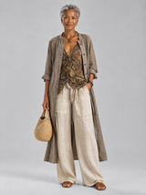 Imelda™ Layered Tunic and Wide Leg Trouser Set