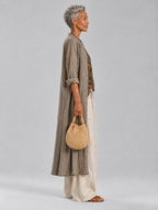 Imelda set in Taupe, side view