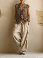 Imelda set in Taupe