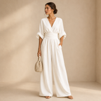 Vivienne jumpsuit in White